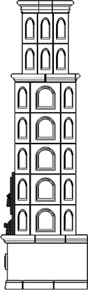 Teraline Vulcan 5 x 2 x 7